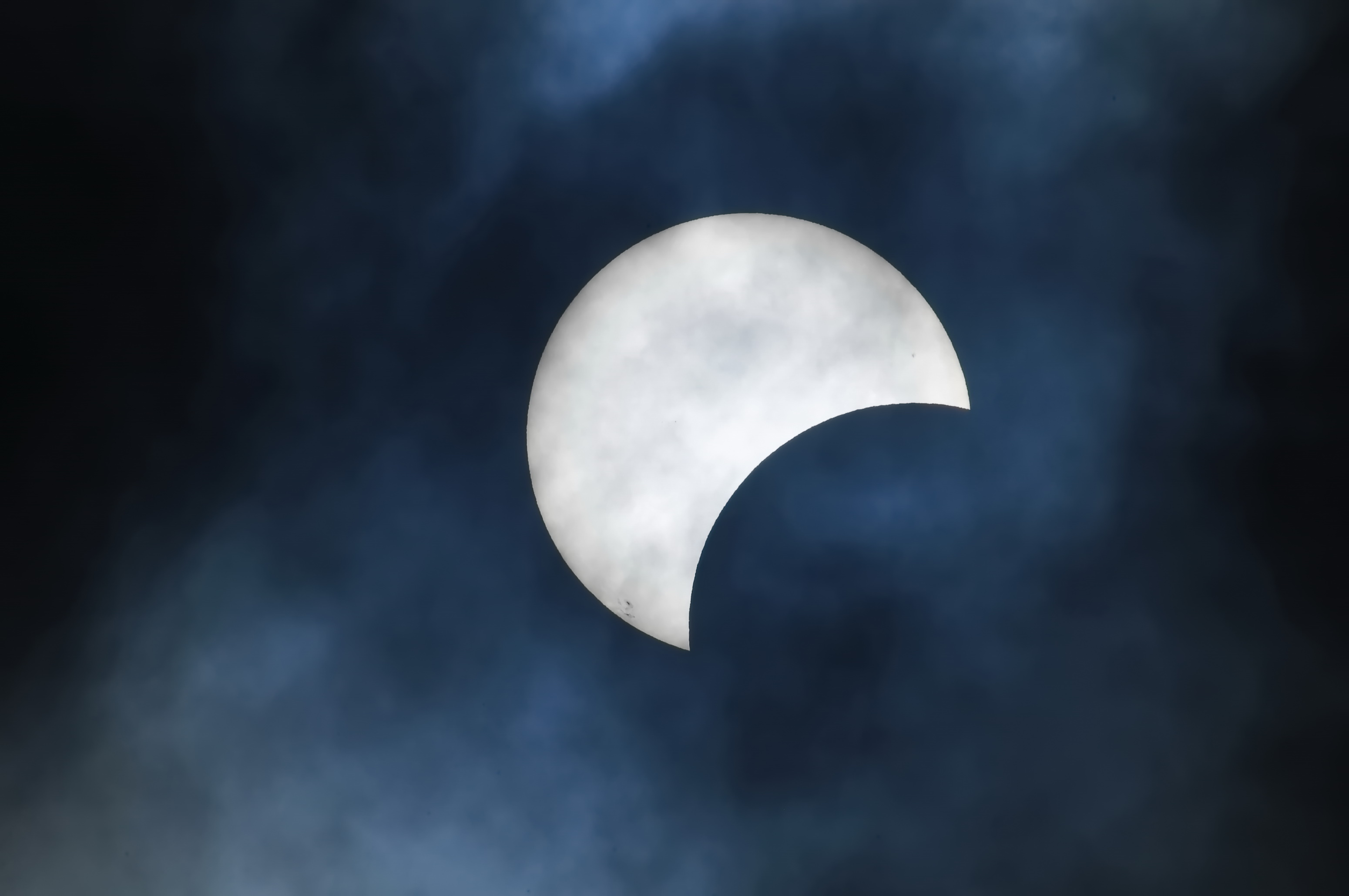 Aquarius Partial Lunar Eclipse