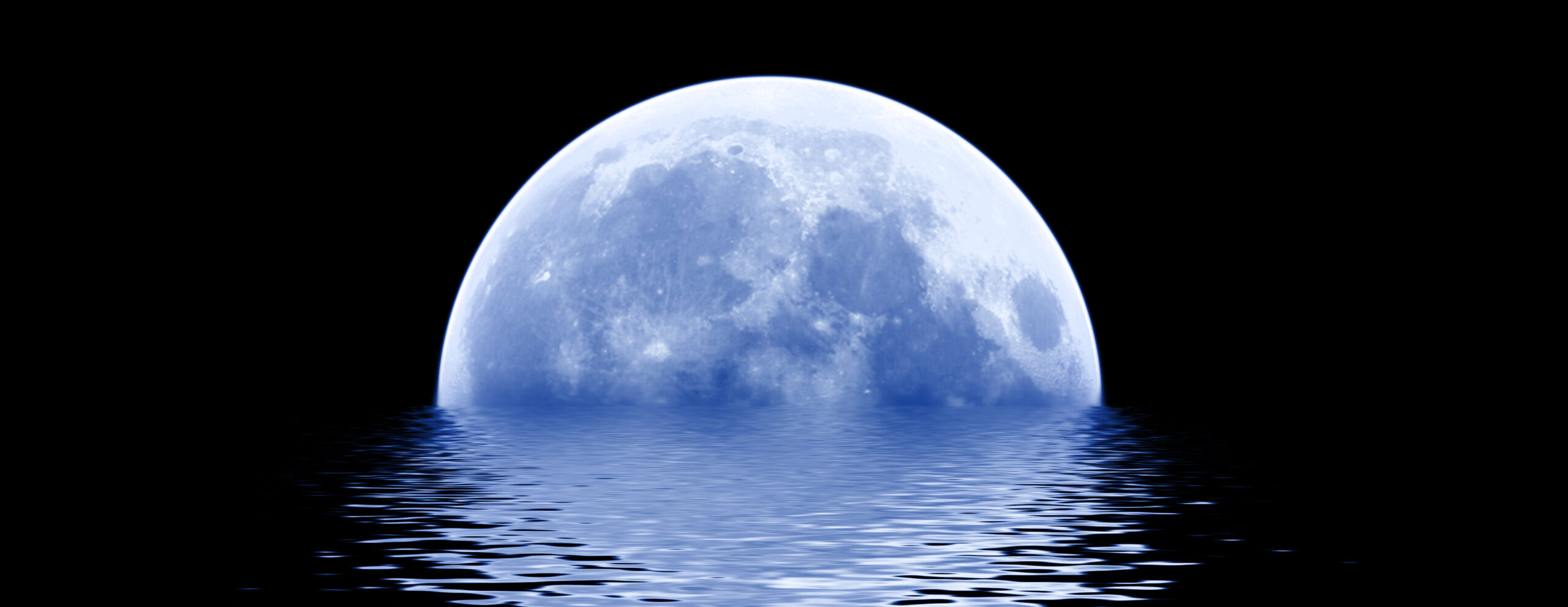 Quantum Leaps with the Full Blue Moon in Aquarius