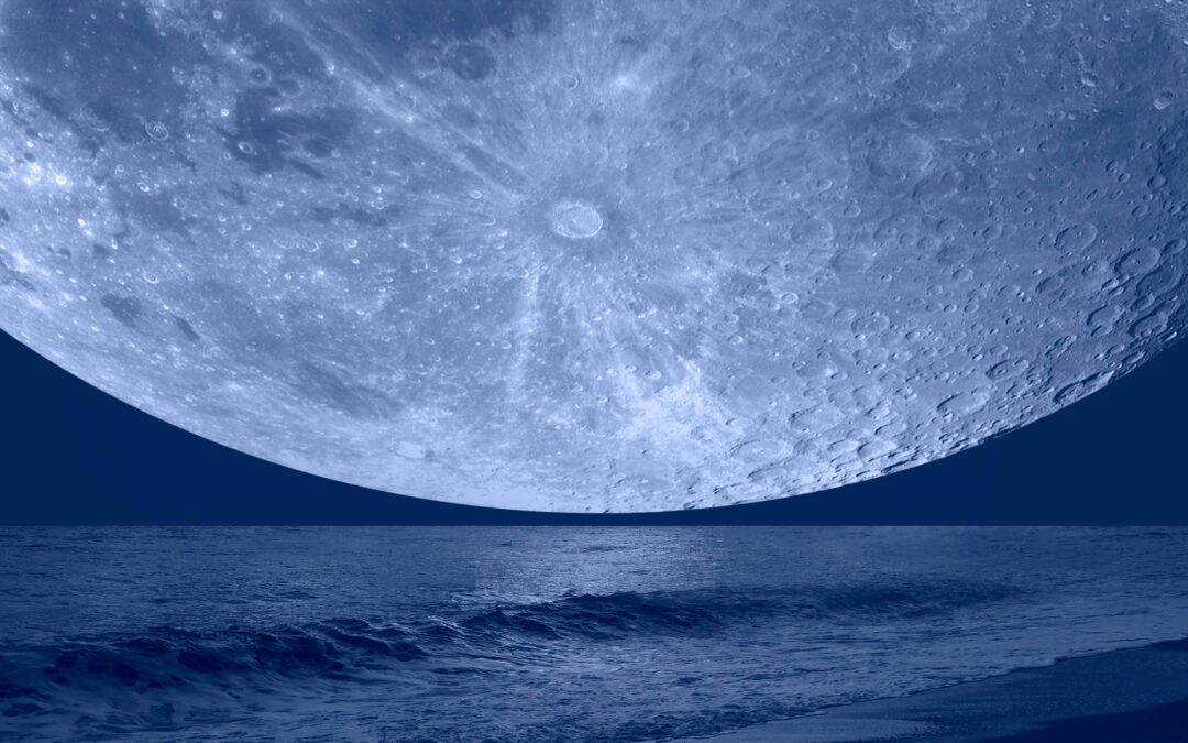 Rare Pisces Super Blue Full Moon